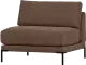 Vtwonen Couple modulárna sedačka - Hnedá, Stred